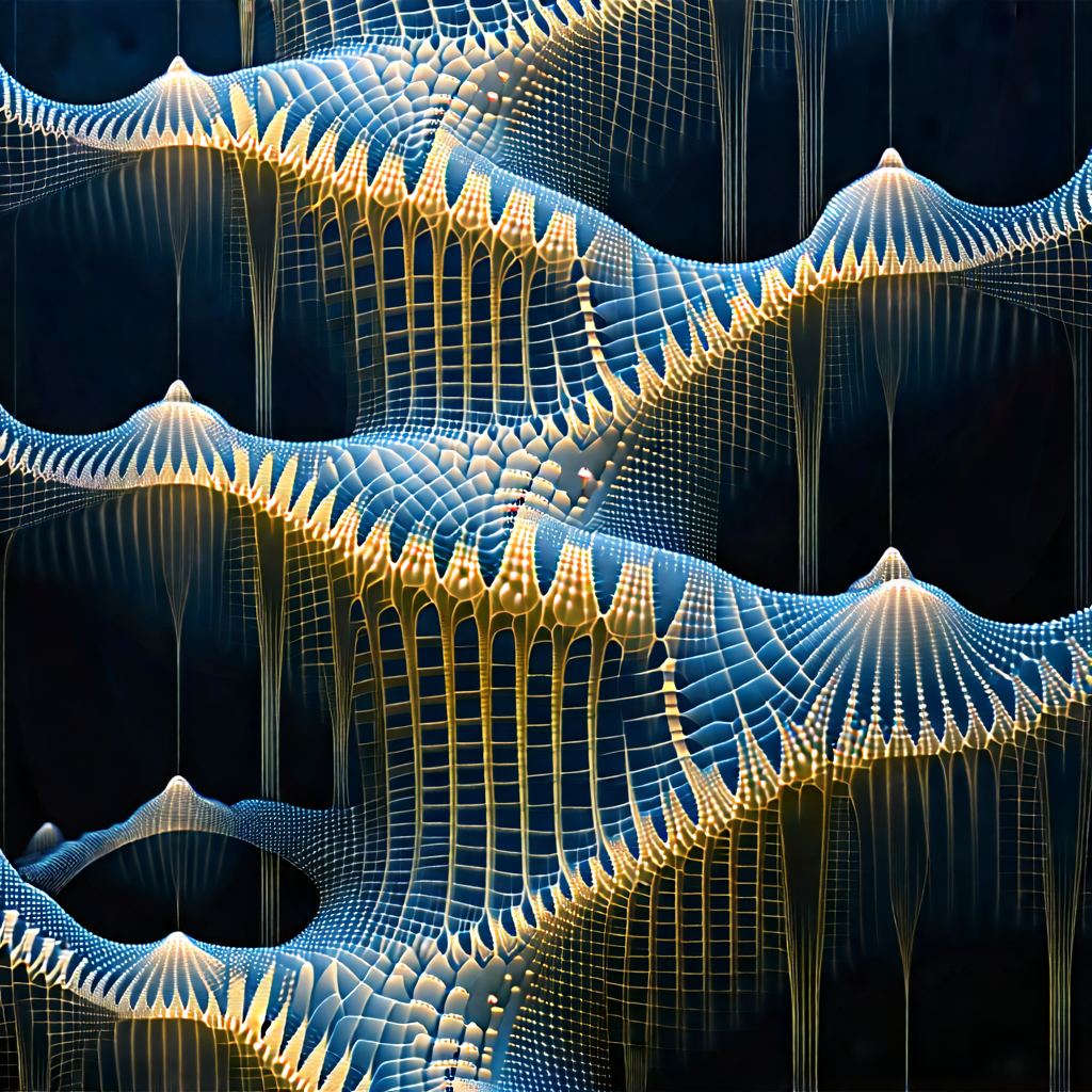 Close-up of sensor array