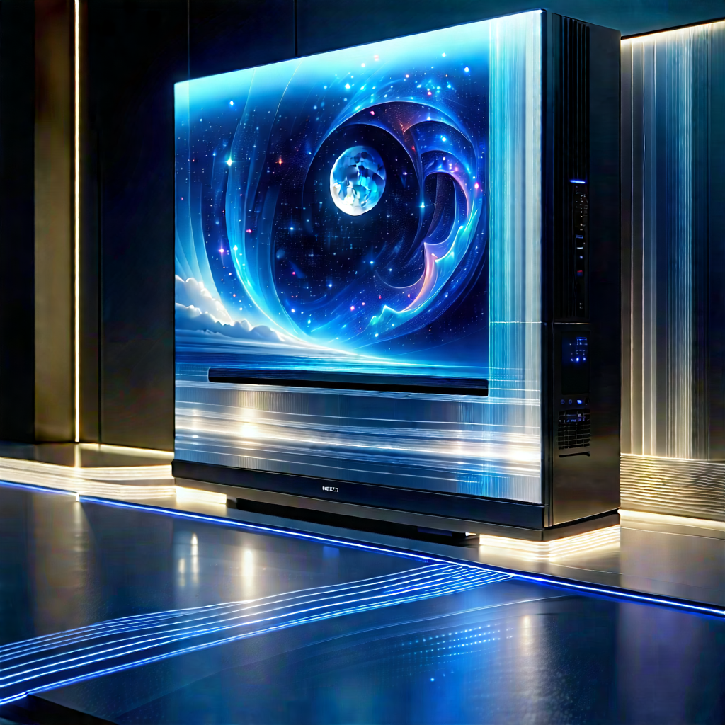 Innovative Smart Appliance Design With Large Flat