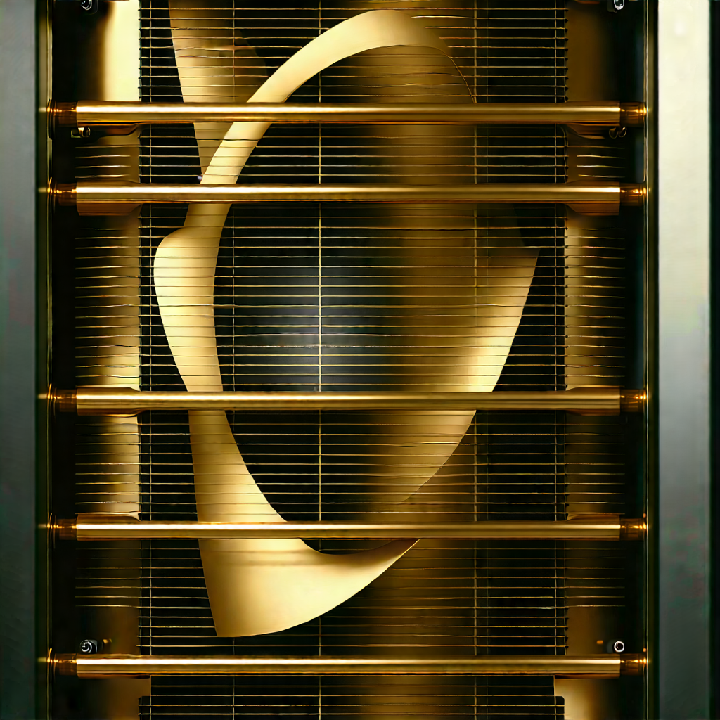 Close-up of cooling system