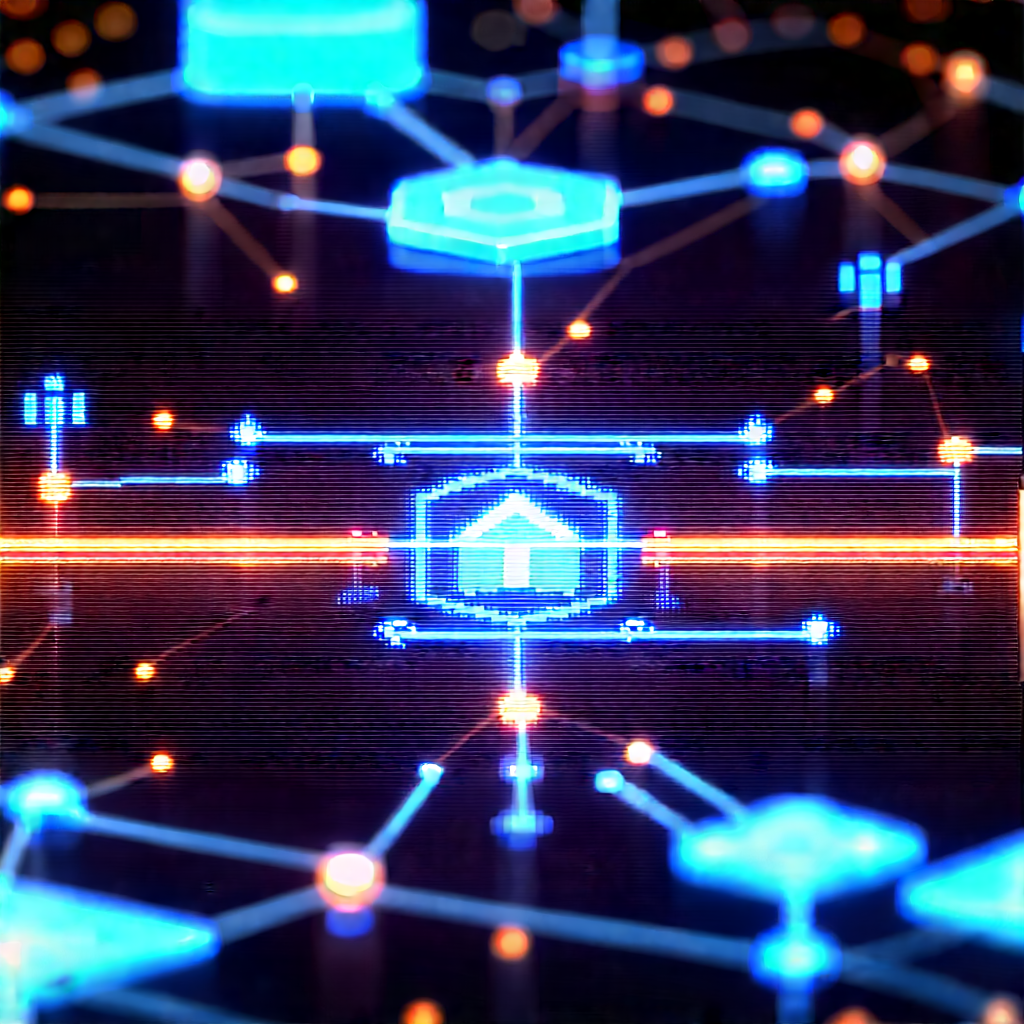Blockchain network visualization
