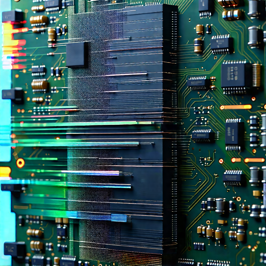 Close-up of memory module