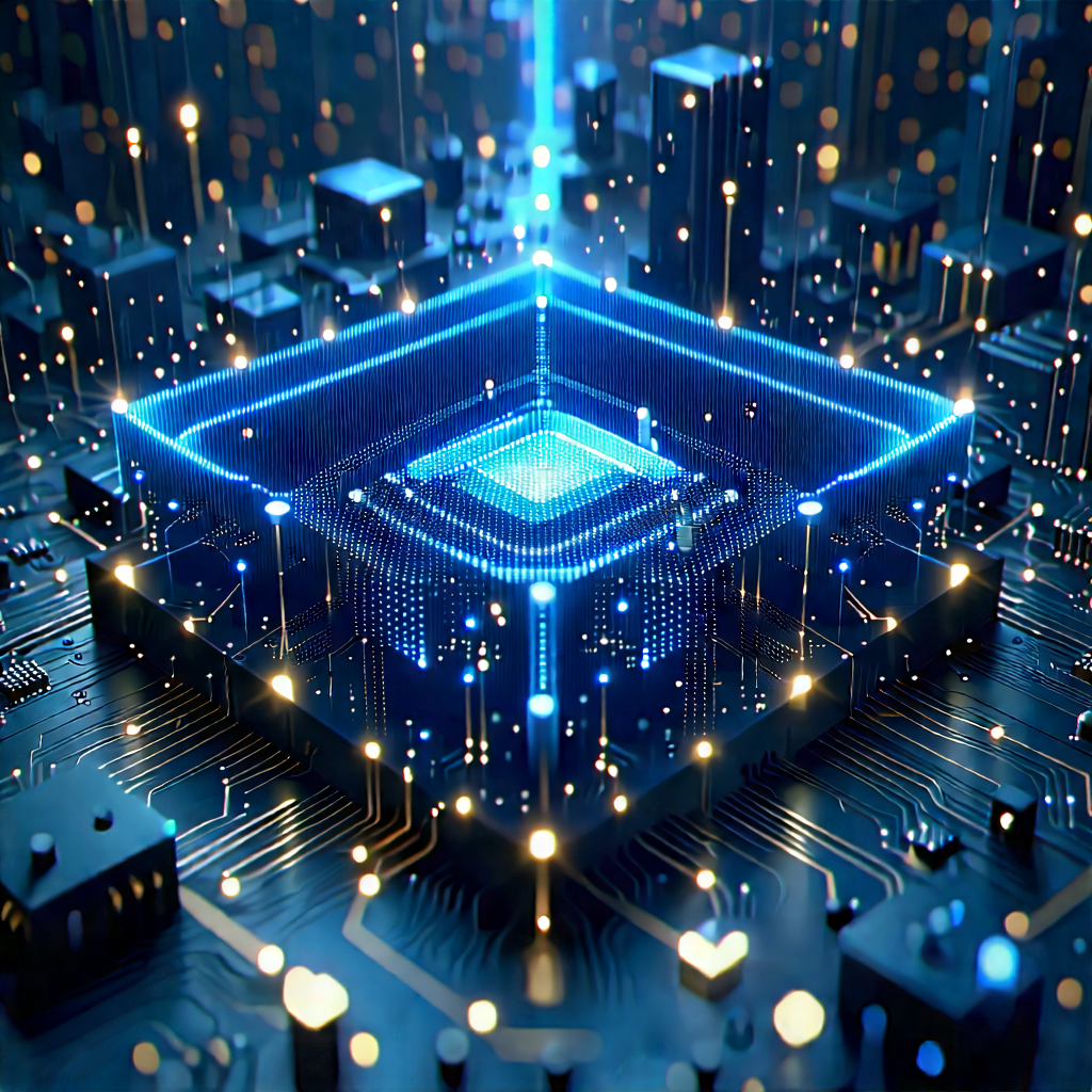 Blockchain Network Visualization With Image, There