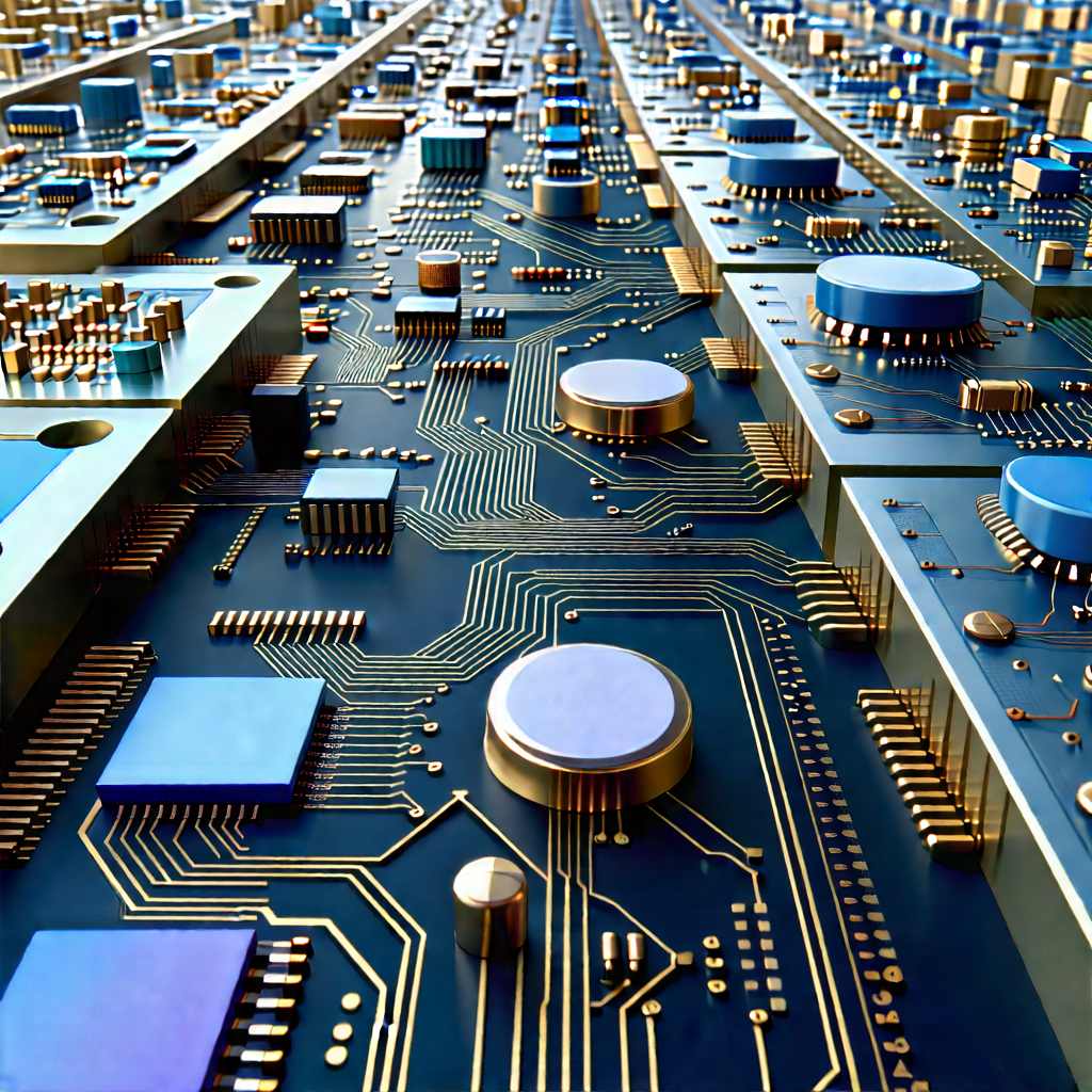 Close-up of sensor array