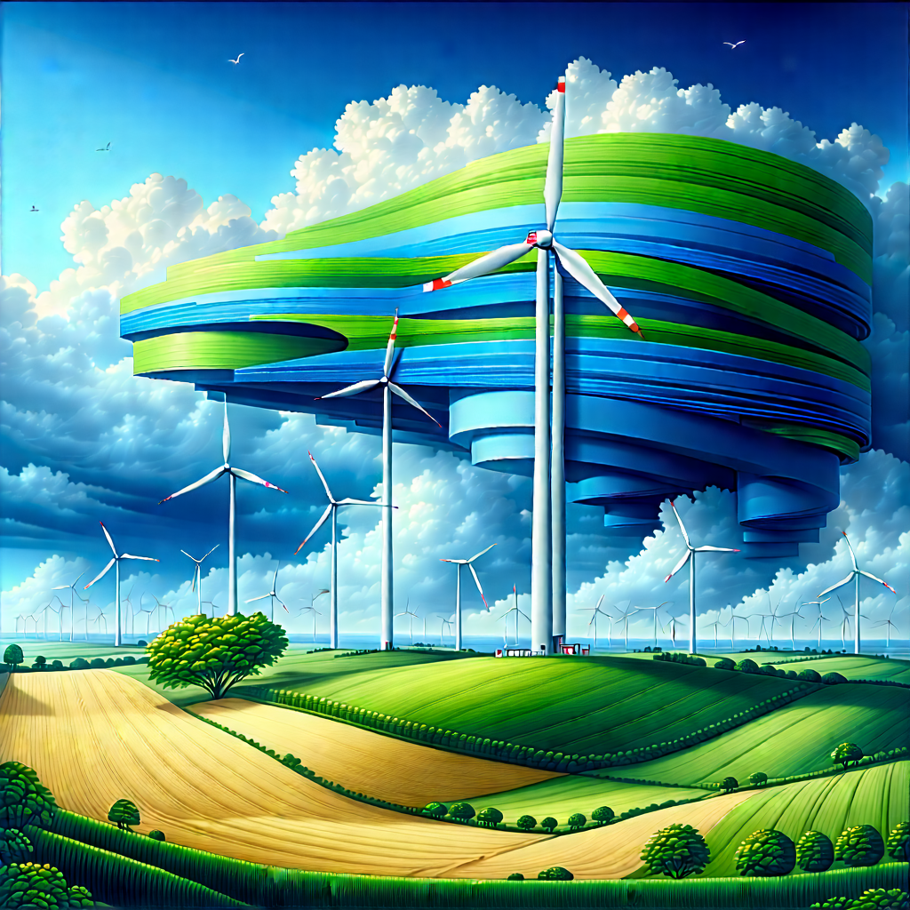 Innovative Renewable Energy (design:1.37) With Image, There
