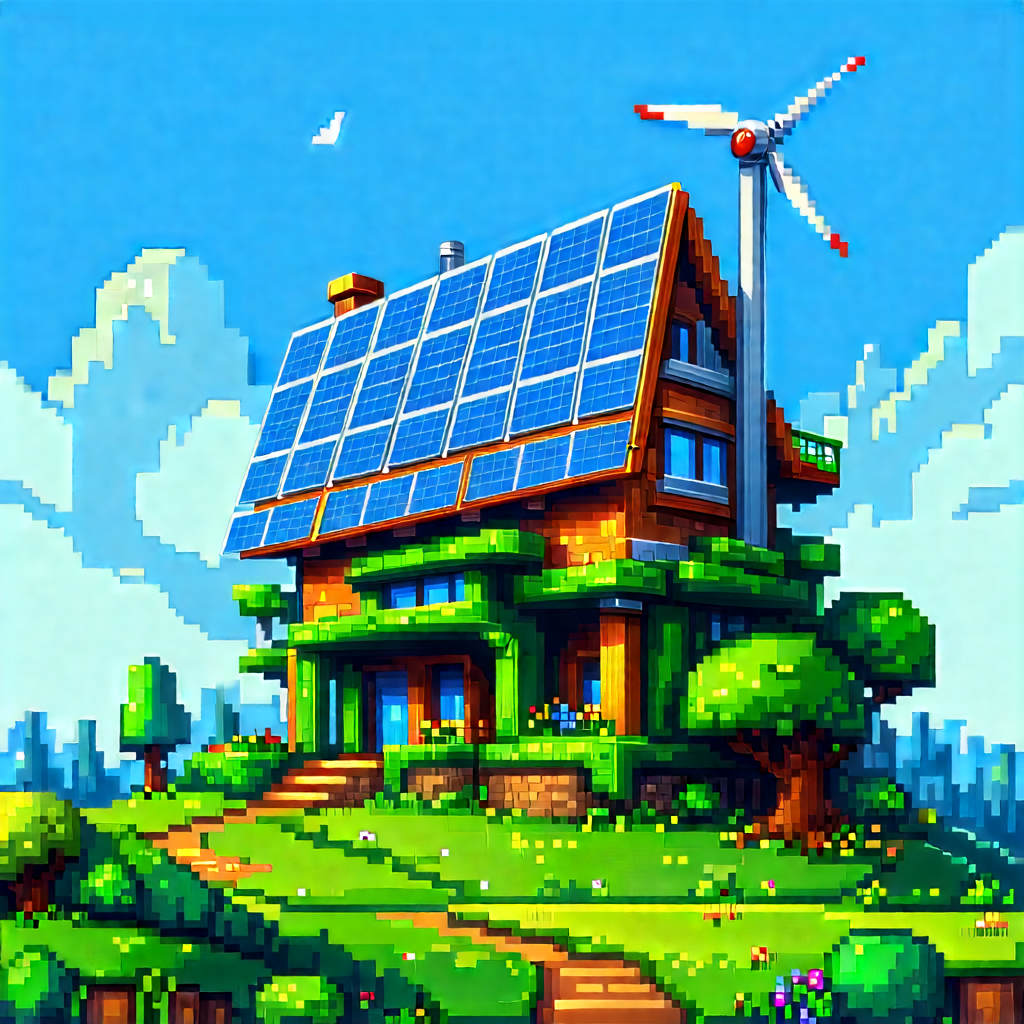 Innovative Renewable Energy Design With Image, There