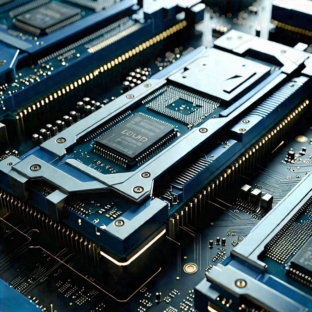 Close-up of memory module
