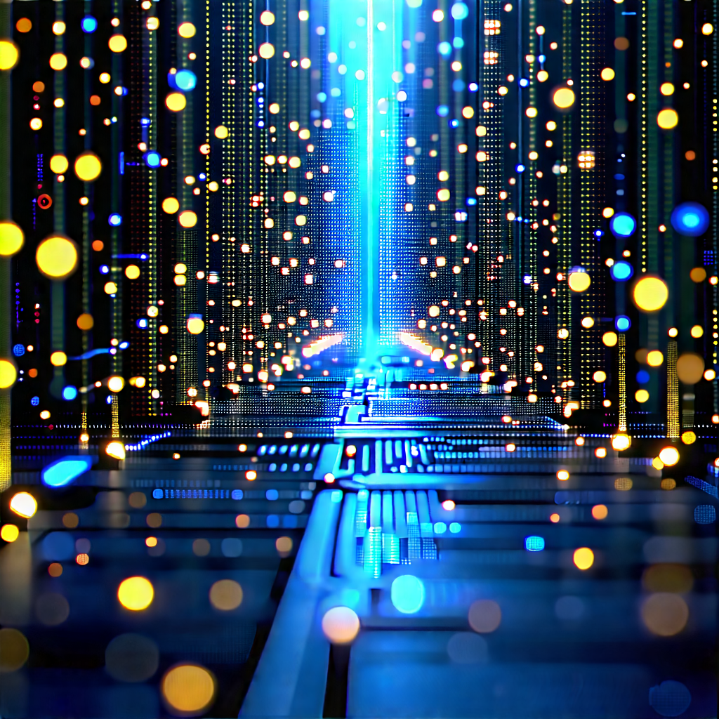 Close-up Of Sensor Array With Image, There