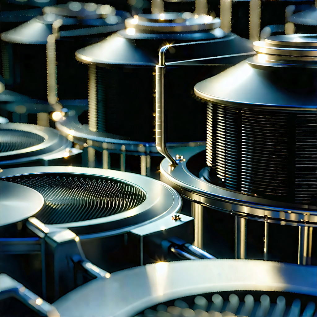 Close-up of cooling system