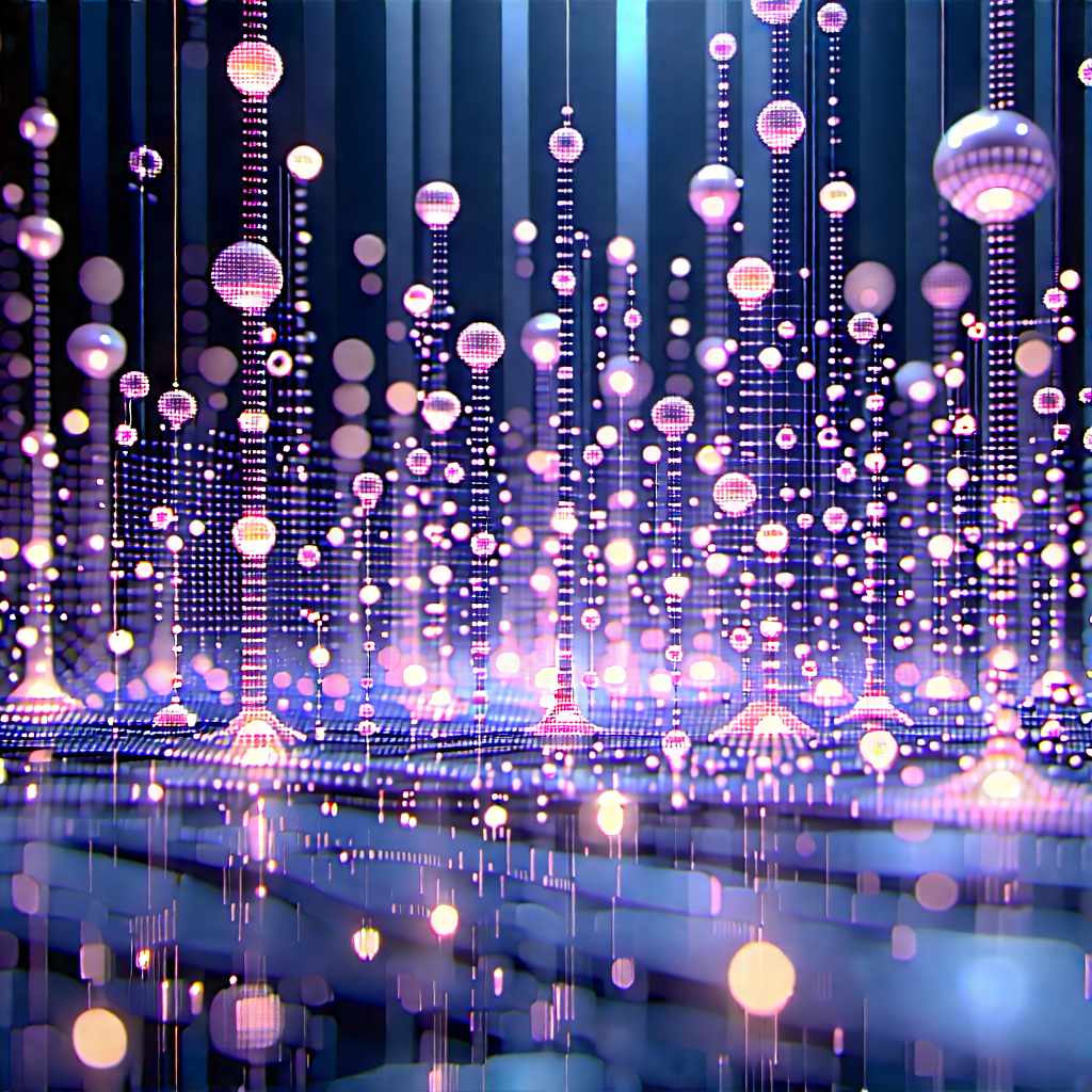 Close-up Of Sensor Array With Close-up Purple