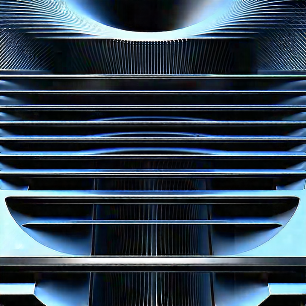 Close-up of cooling system