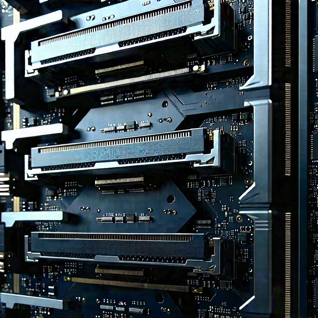 Close-up of memory module