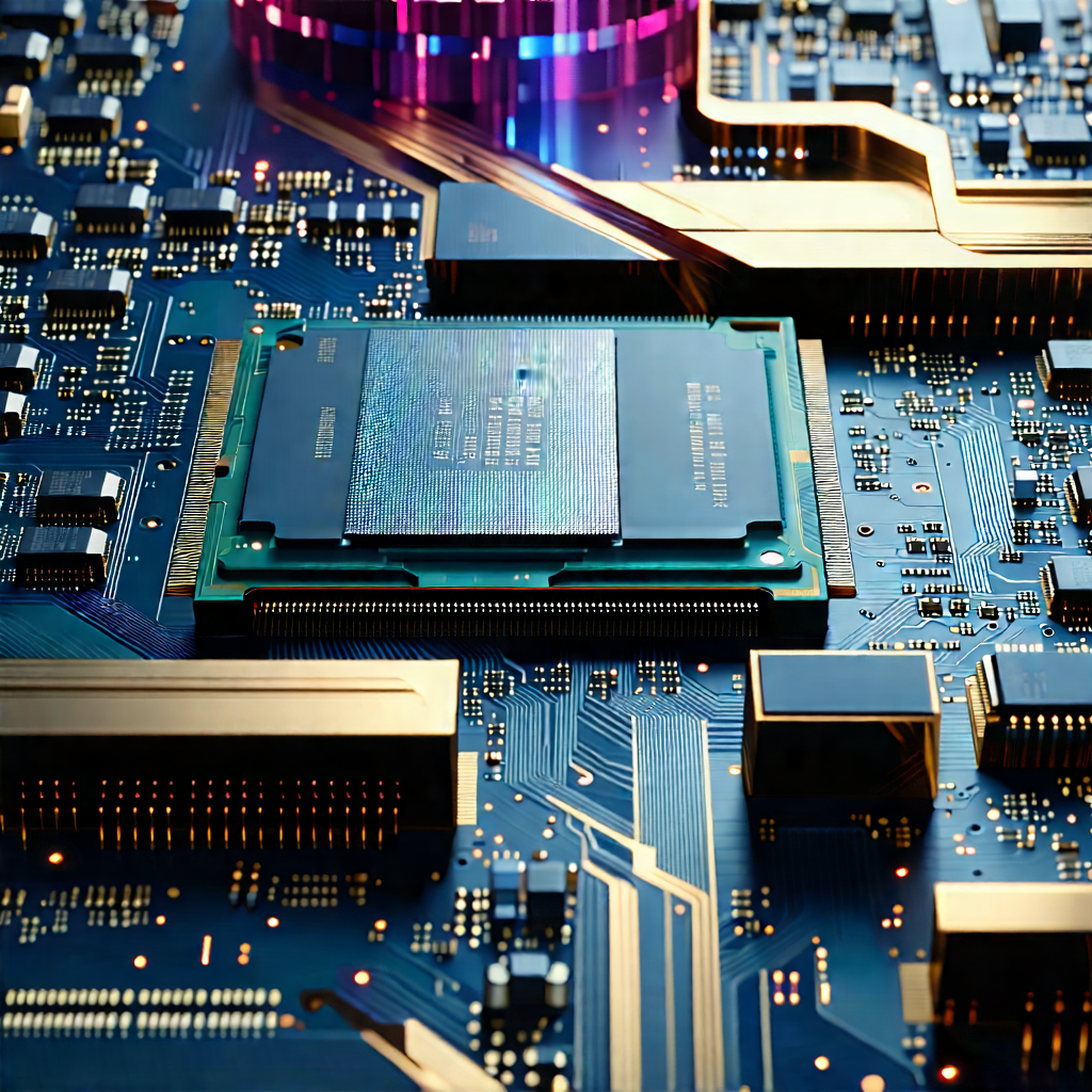 Close-up of memory module