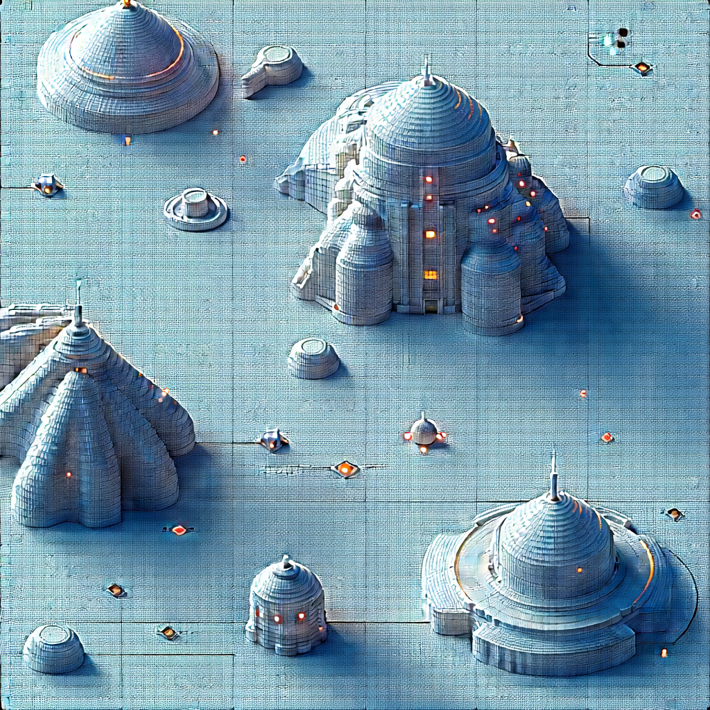 Aerospace technology in (design:1.38) studio