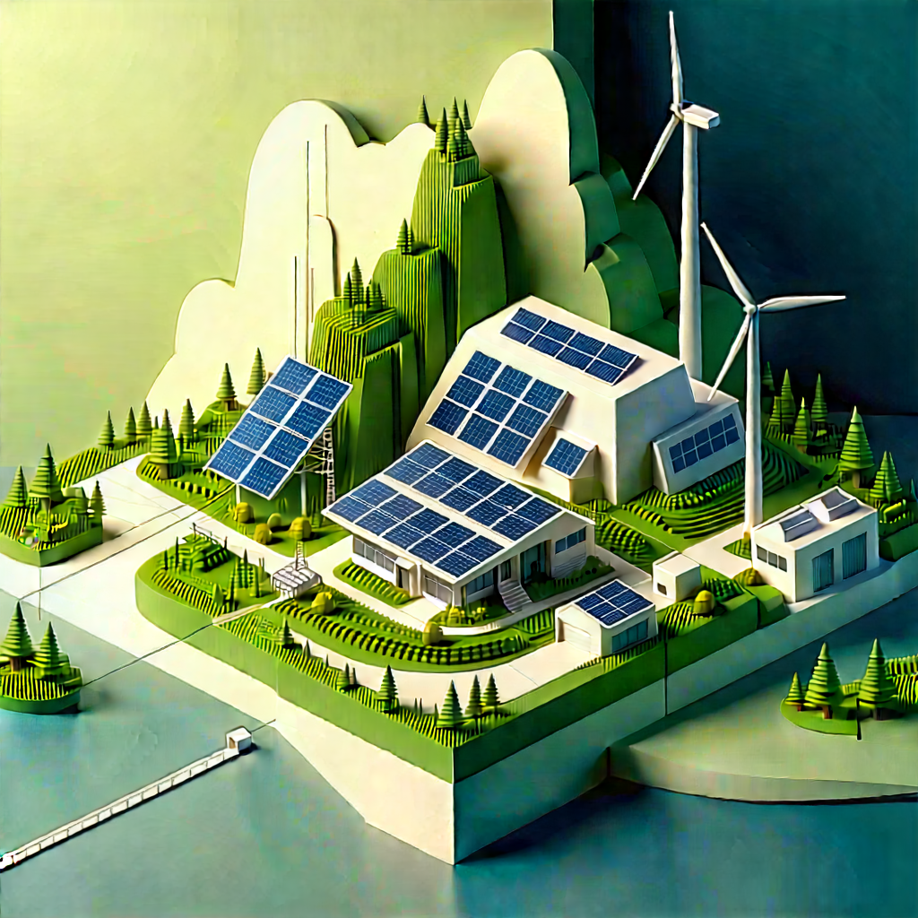 Innovative Renewable Energy Design With Model Town