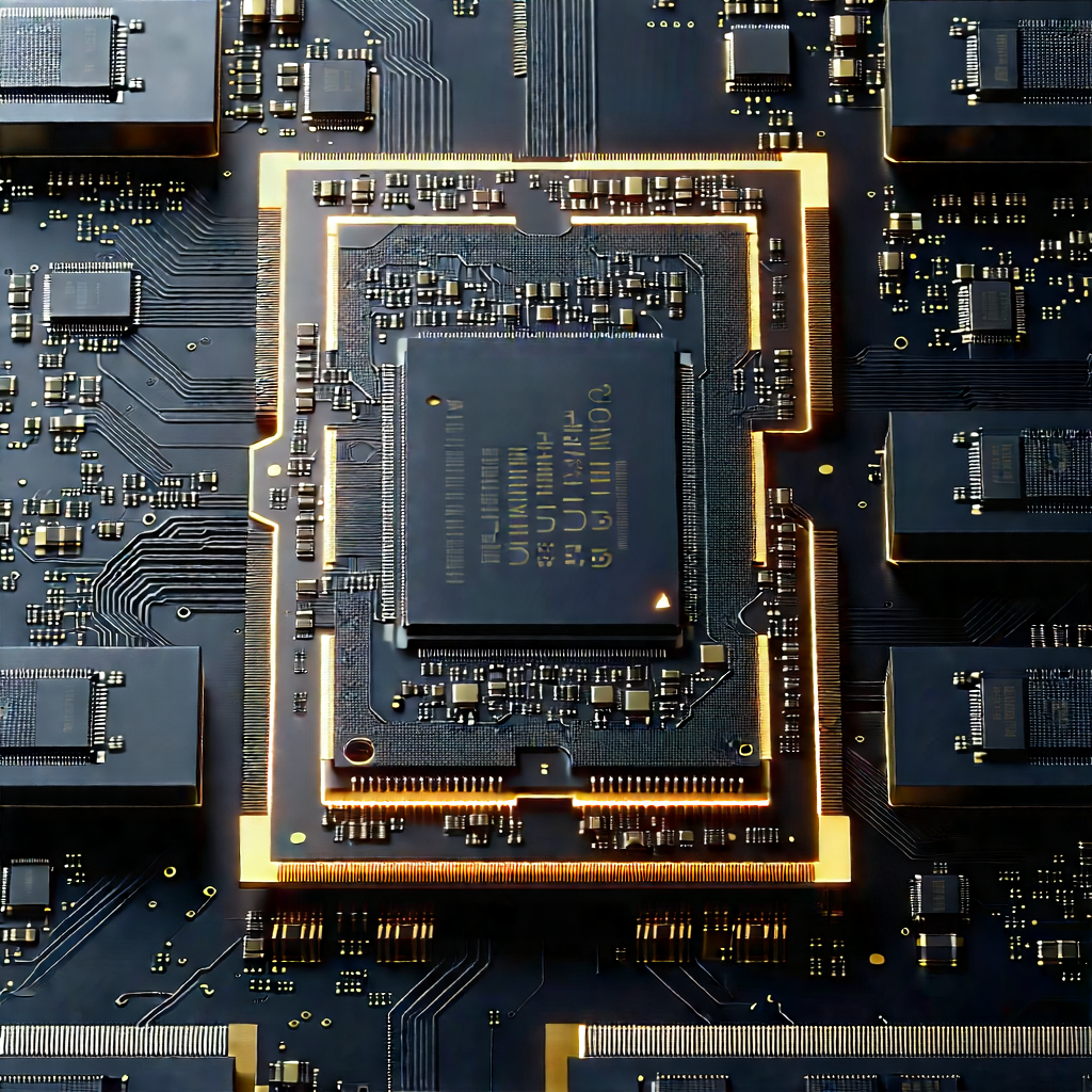 Close-up of memory module