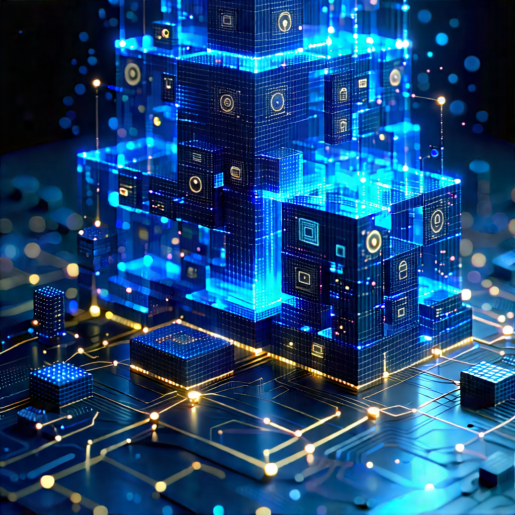 Blockchain network visualization