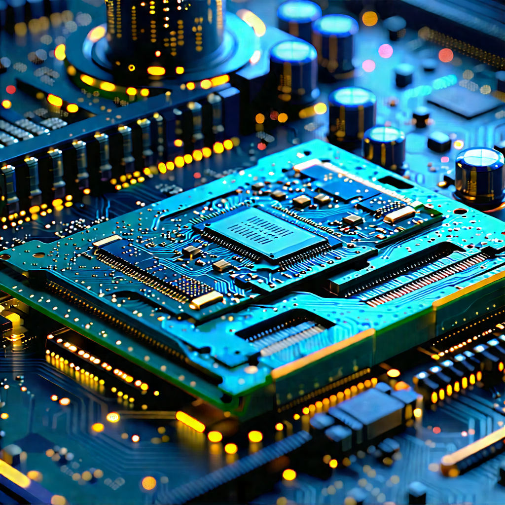 Close-up of memory module