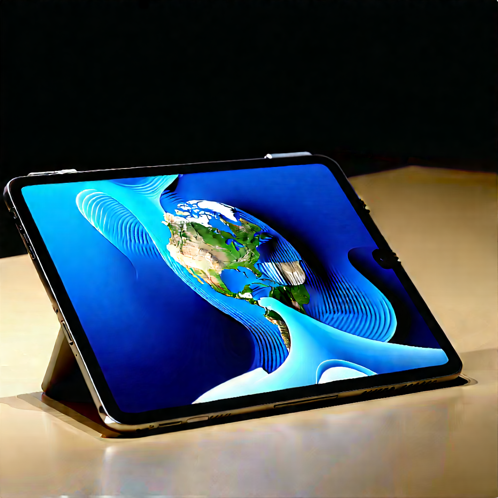 Tablet With Streaming Content With Tablet Computer