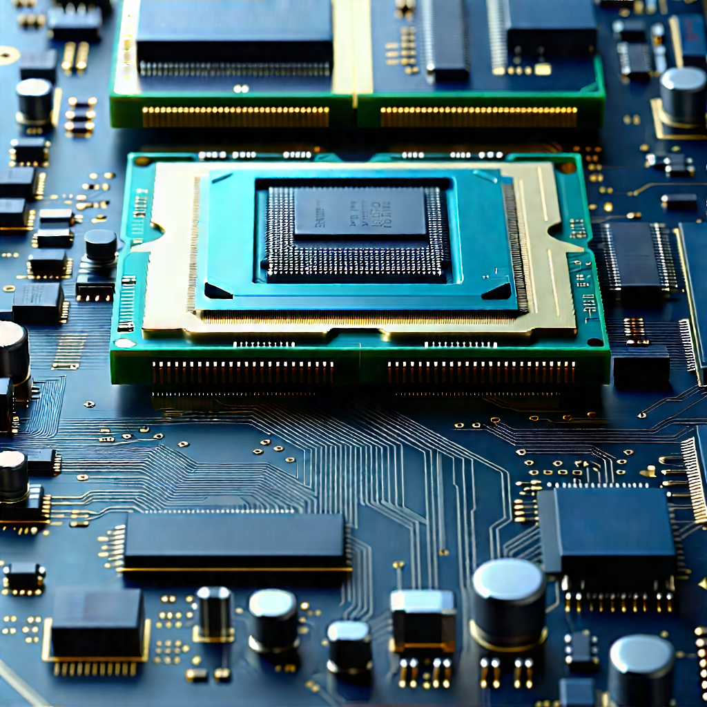 Close-up of memory module