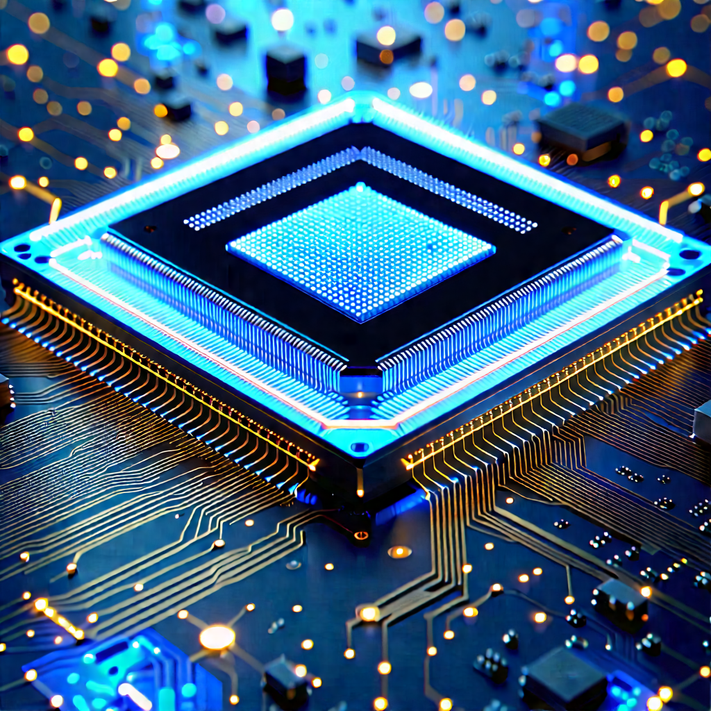 Microchip with data streams