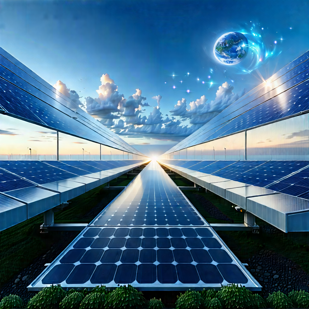 Innovative Renewable Energy Design With Large Solar