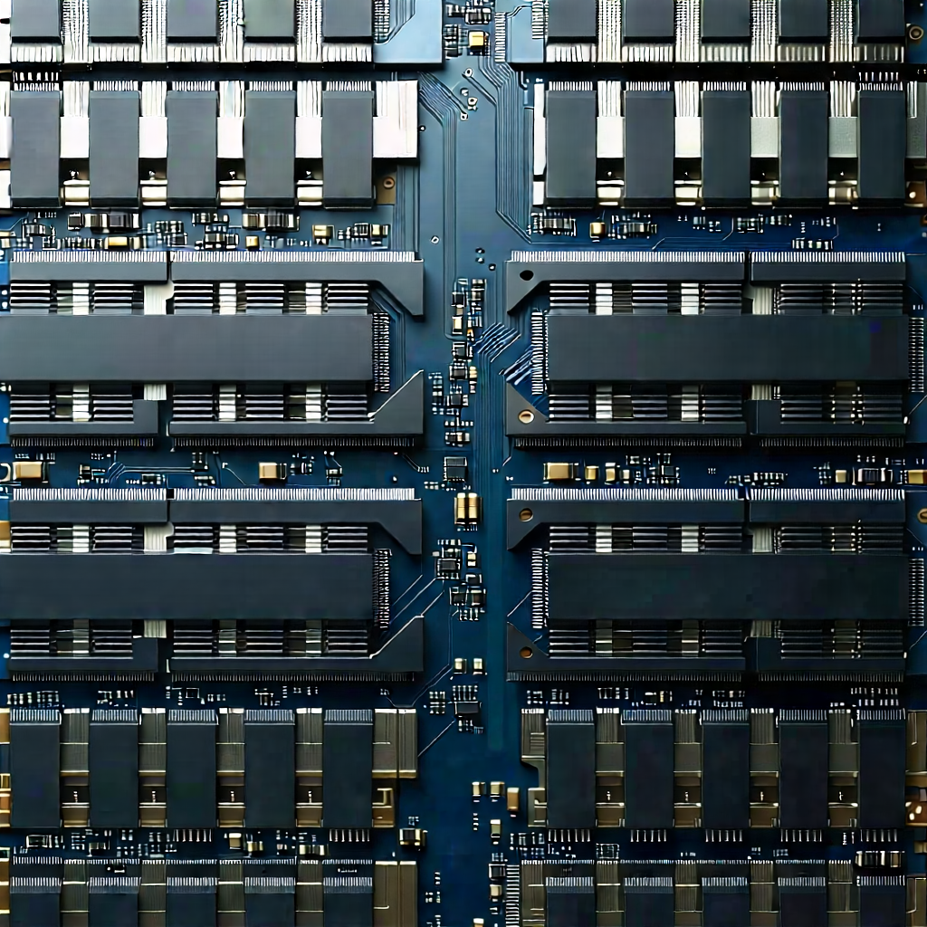 Close-up of memory module