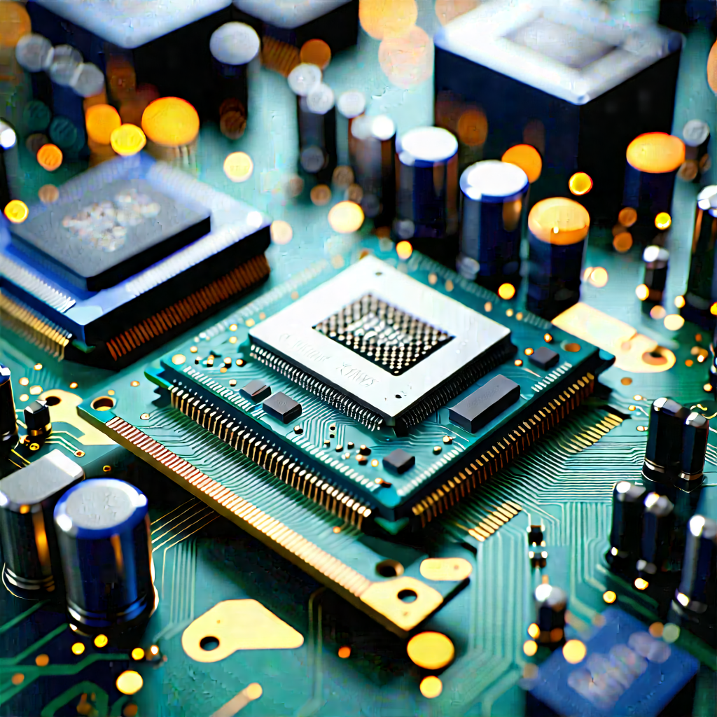Close-up of memory module