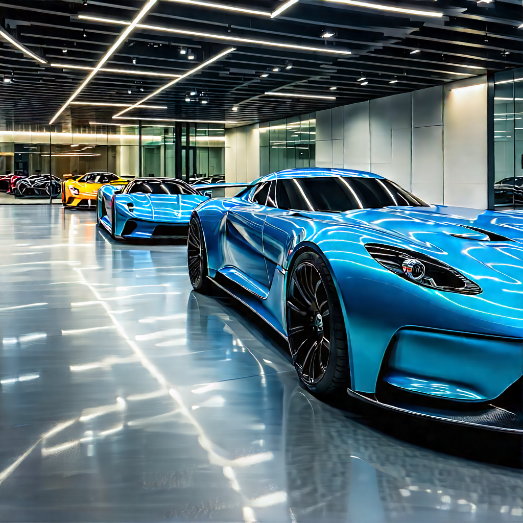 Automotive Technology In Tech Office With Image