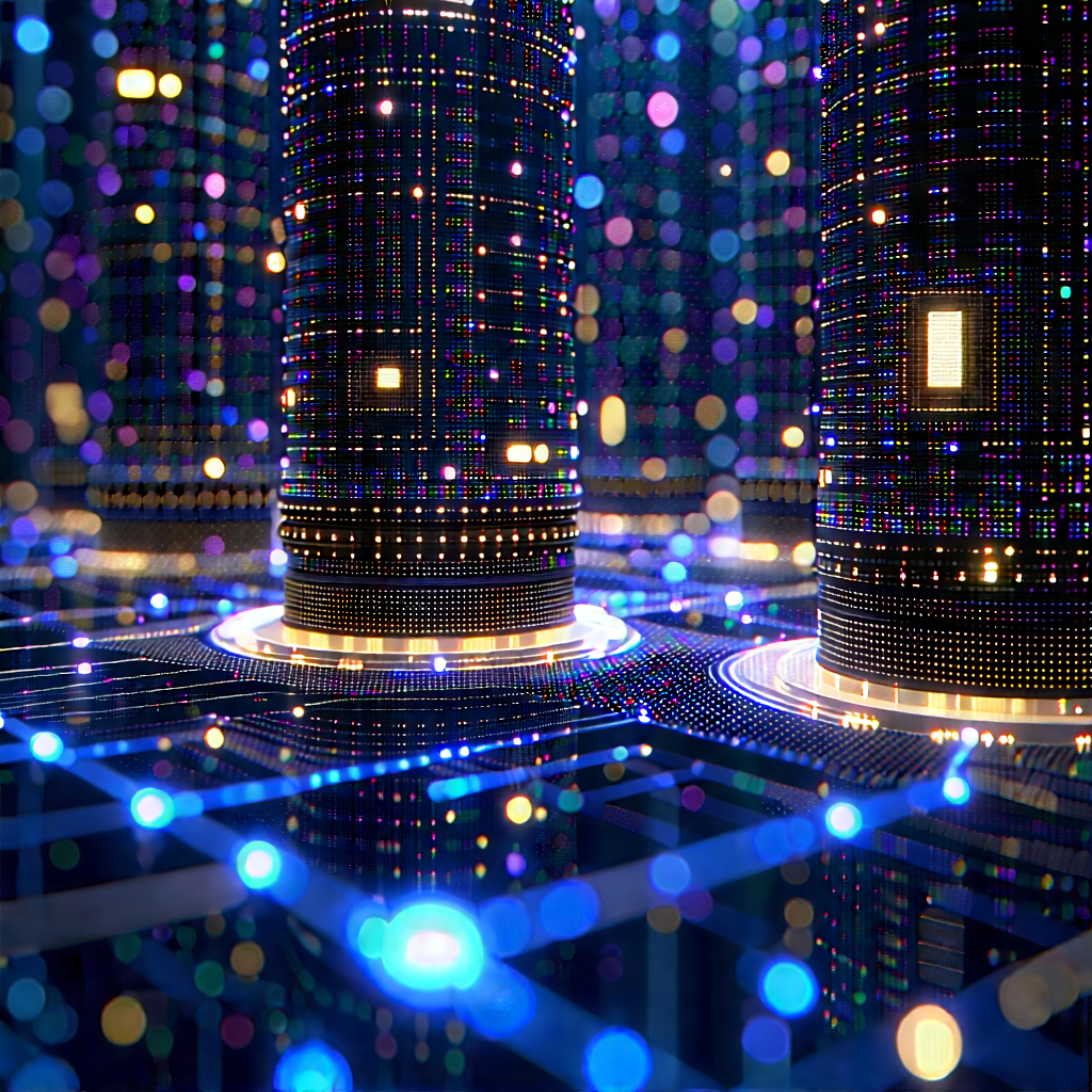 Close-up Of Sensor Array With Image, There