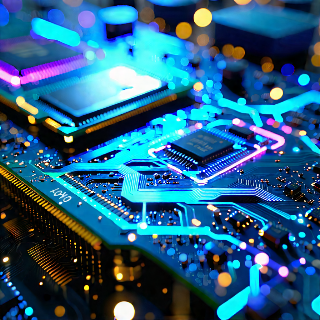 Close-up of memory module