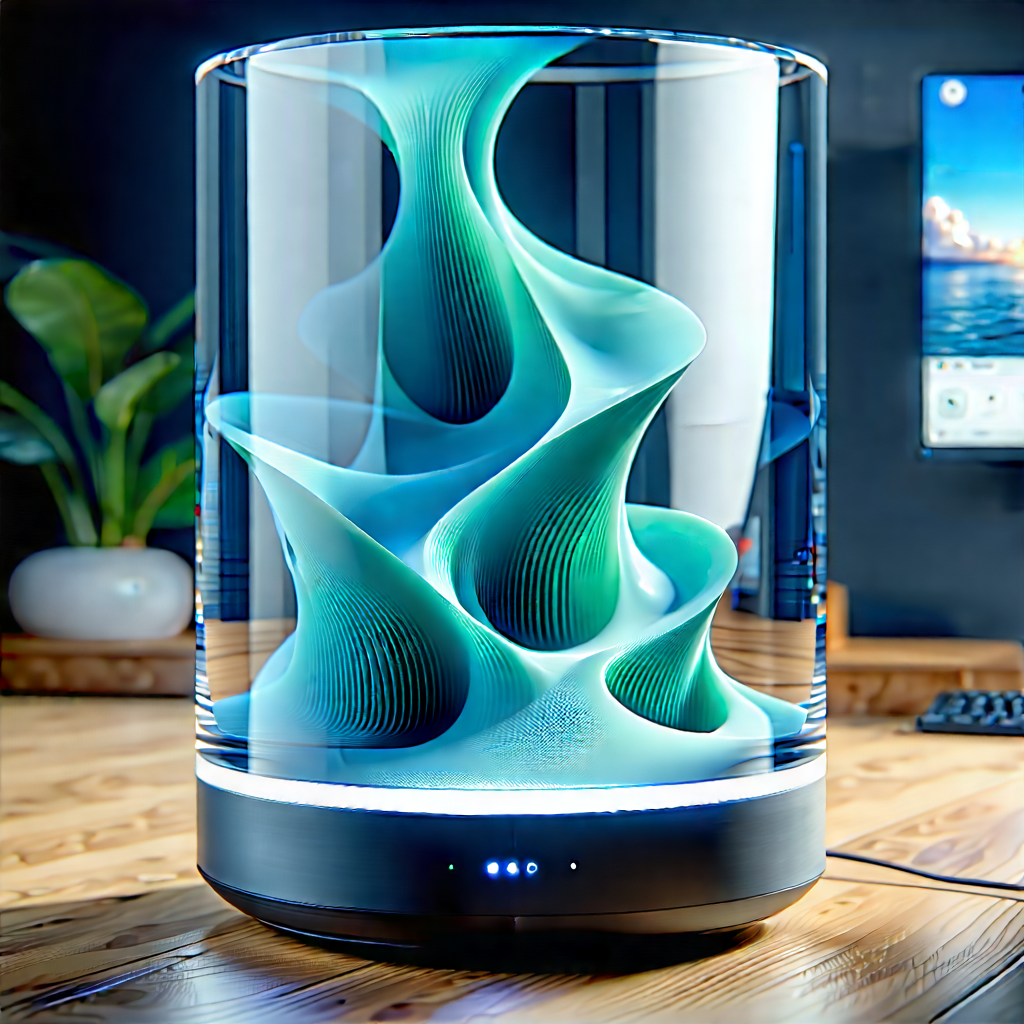Smart Home (device:1.39) With Streaming Content With Blue Green