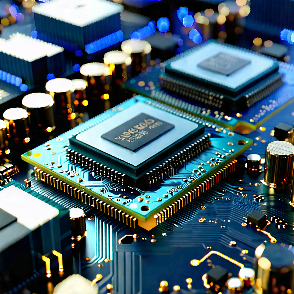 Close-up of memory module