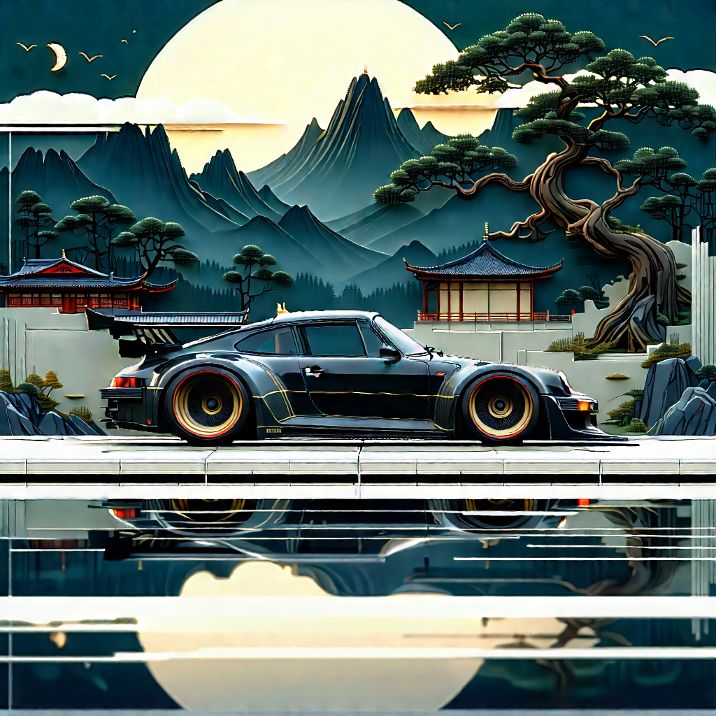 Automotive Technology In Tech Office With Painting Driving