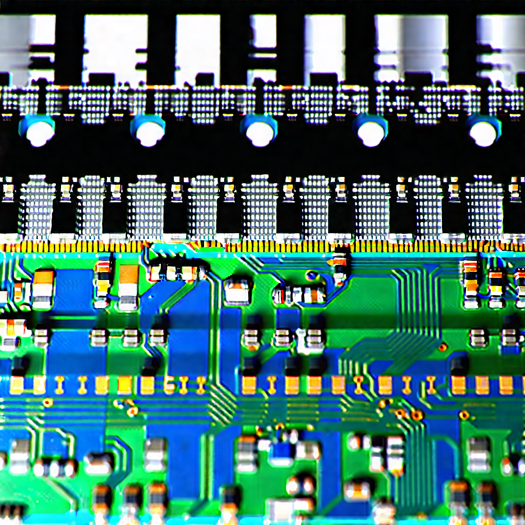 Close-up of memory module