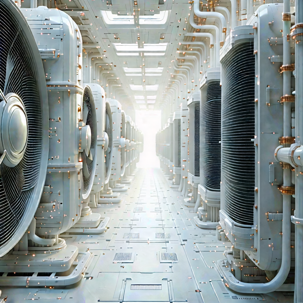 Close-up Of Cooling System With Image, There