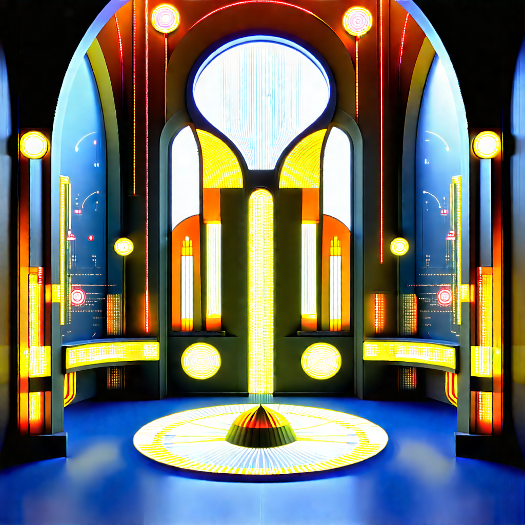 Financial Technology In Design Studio With Image, There