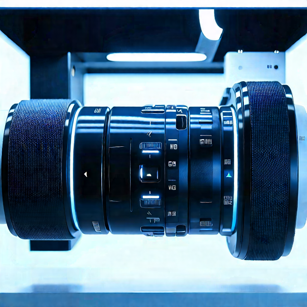 Entertainment Technology In Research Center With Close-up Camera