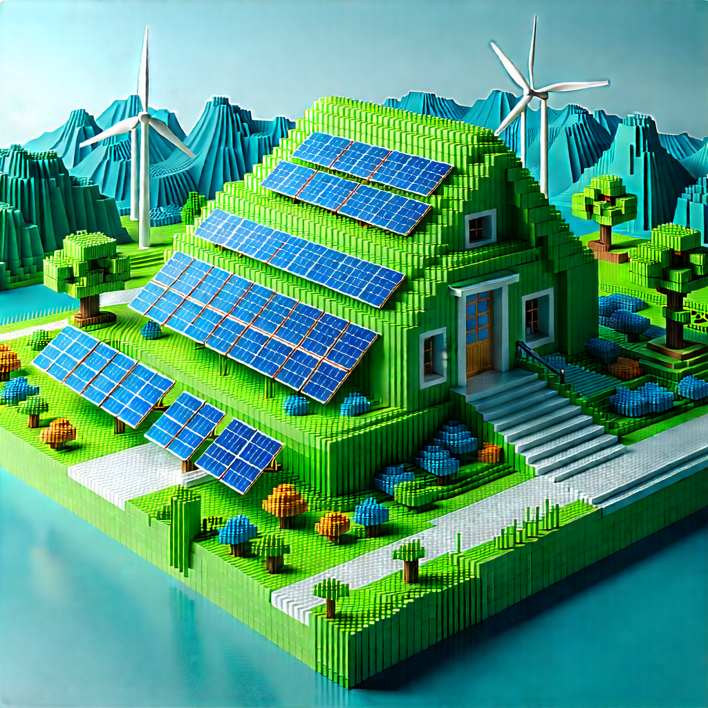 Innovative Renewable Energy Design With Green House
