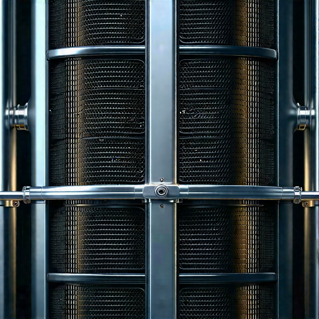 Close-up of cooling system