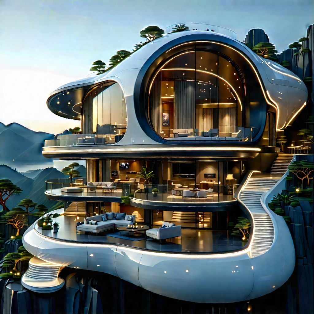 Futuristic smart home
