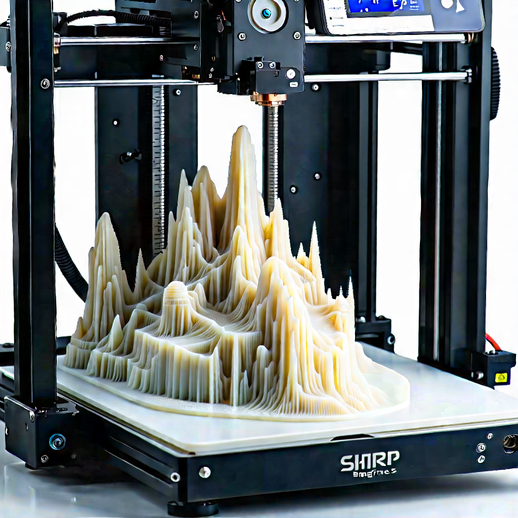 3d printer with laser scanning