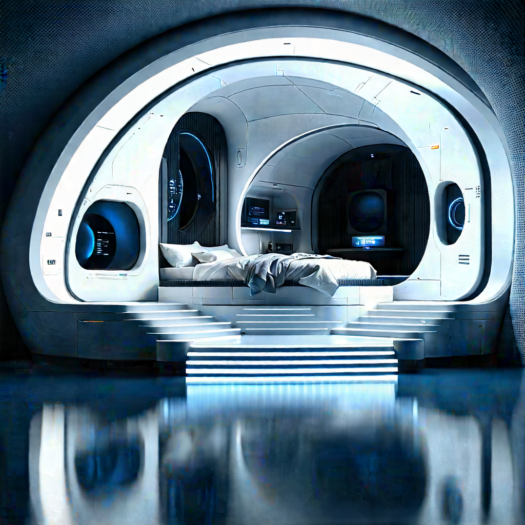 Futuristic Smart Home With Image, There