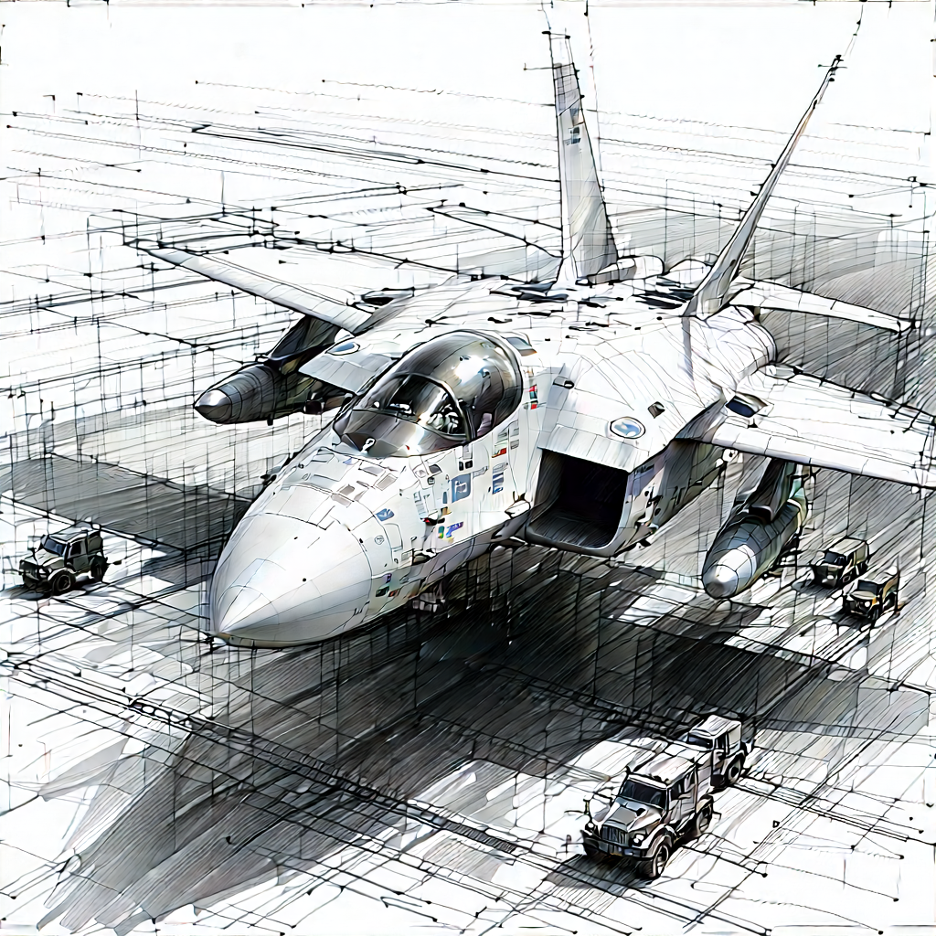 Aerospace Technology In Field Deployment With Image, There