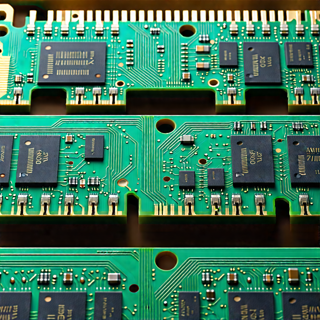Close-up of memory module
