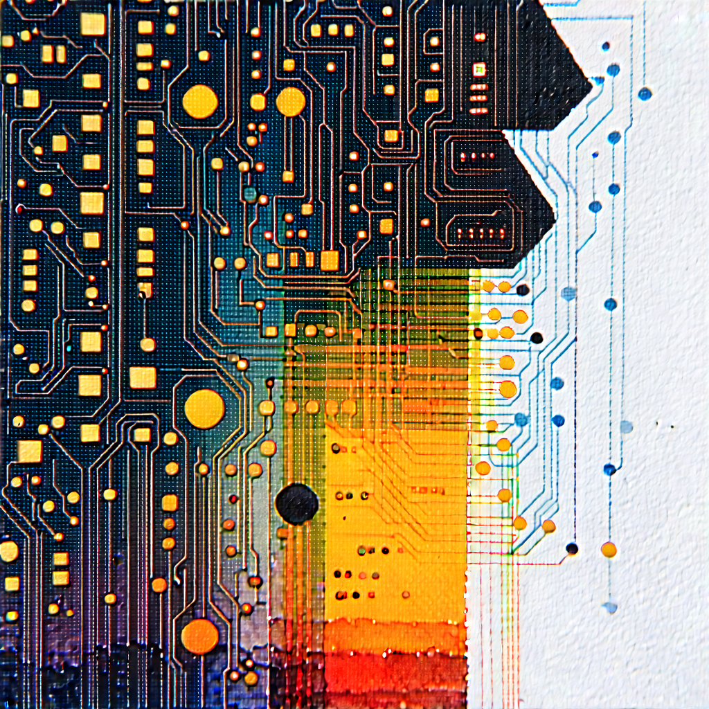 Close-up of sensor array