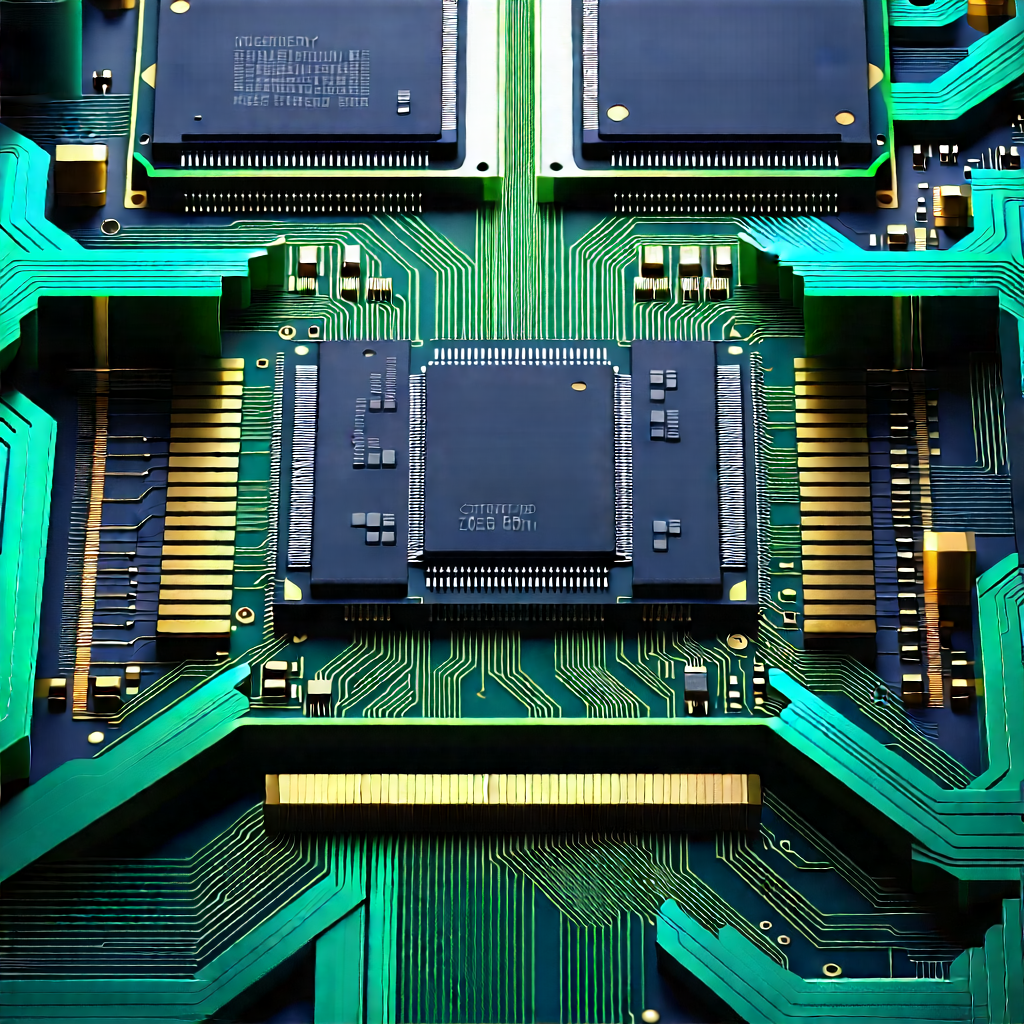 Close-up of memory module