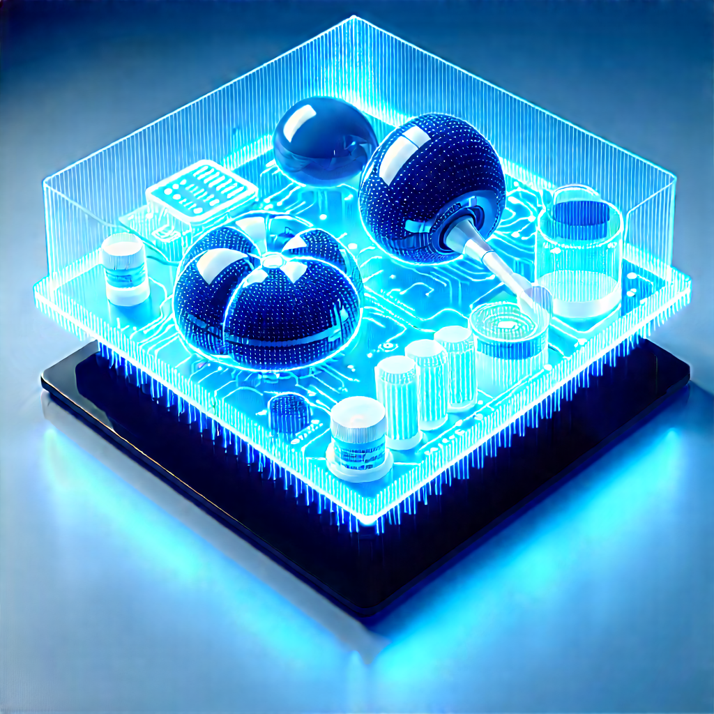 Innovative Medical Technology Design With Blue Light