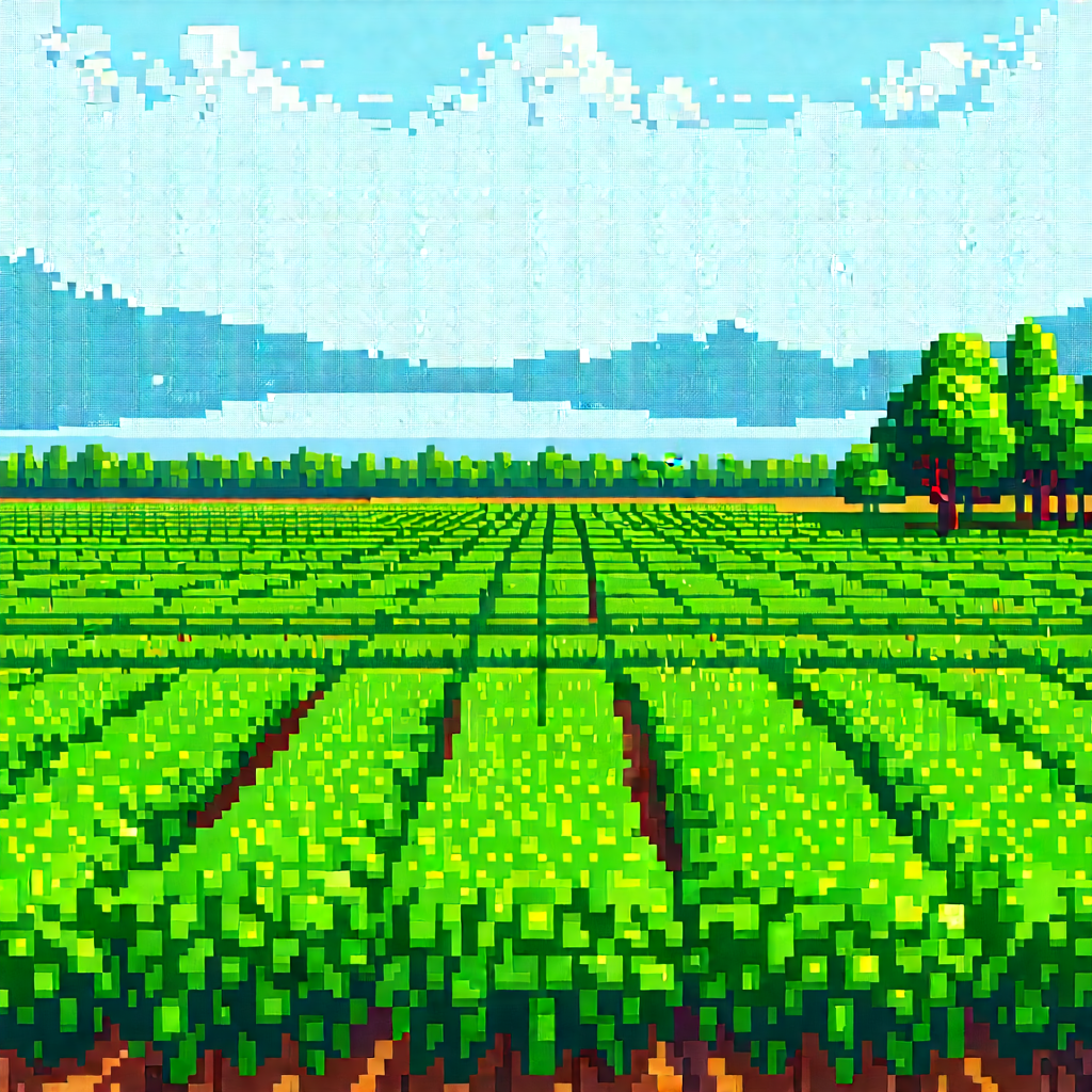 Agricultural technology in research center