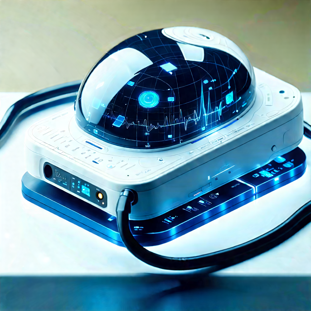 Innovative Medical Technology Design With Small, White
