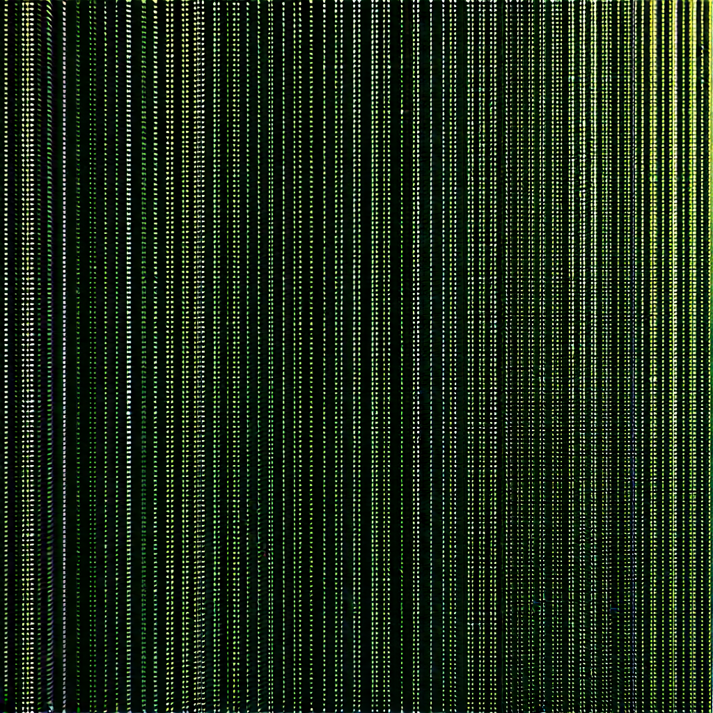 Close-up of sensor array